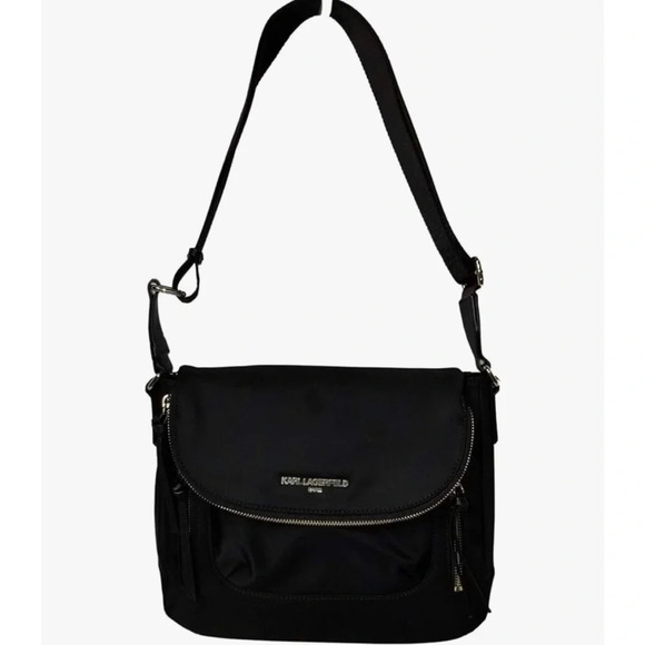 Karl Lagerfeld Paris Naomi Messenger Handbag - Picture 1 of 13